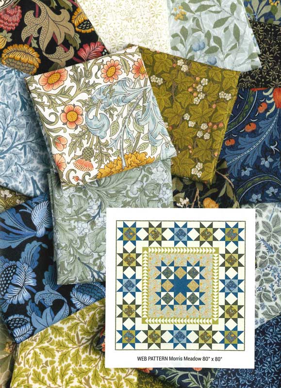 カットクロスセット moda fabrics モダ・ファブリックス William Morris ウィリアムモリス シーチング生地 Meadow 8370LC