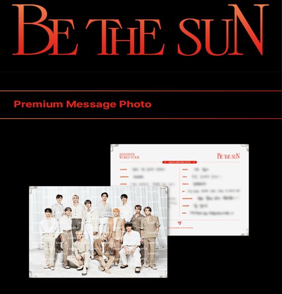 [SEVENTEEN] Premium Message Photo