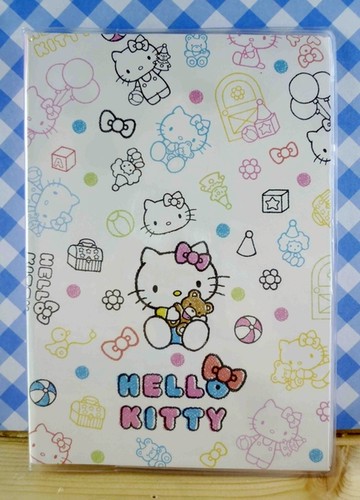 【震撼精品百貨】Hello Kitty 凱蒂貓~kitty證件套-氣球白