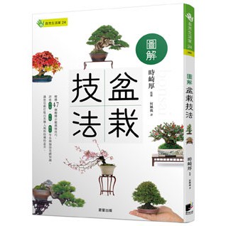 圖解盆栽技法-盆景是一種活的藝術品