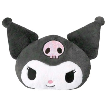 WOONUE 抱枕絨毛抱枕 正版授權 100g 1個  酷洛米Kuromi  30 x 35cm