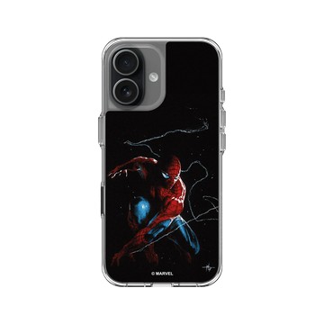 iPhone 17 Clear Case（相機按鈕） 透明 - 迪士尼-漫威 Marvel - 蜘蛛人-準備行動
