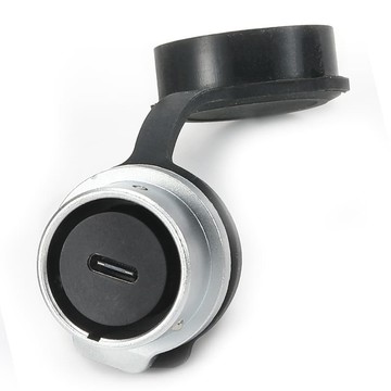 優選+好品質Type-c轉接頭高速數據延長綫公充電頭母座直插防水航空插頭連接器