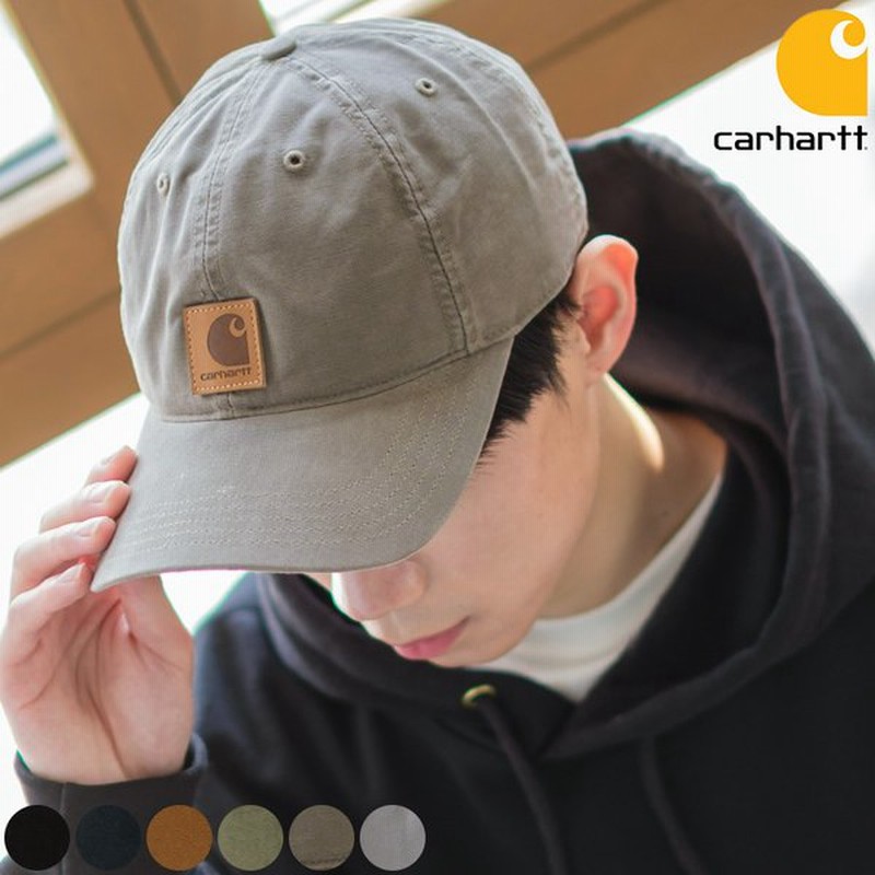 Carhartt カーハート キャンパスキャップ メンズ オデッサキャップ ベースボールキャップ 帽子 ブランドロゴ ワンポイント ブラック ブラウン グレー ネイビー 通販 Lineポイント最大0 5 Get Lineショッピング