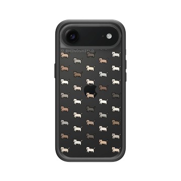 iPhone Air Mod NX -邊框背蓋組合 (相機按鈕) 黑 - 小貓貓們 Little Cattos - Little Cattos