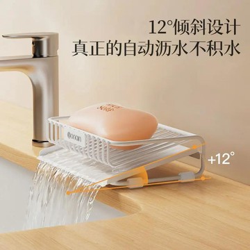 免運💒臺灣熱銷🐬塑料瀝水肥皂盒洗手檯檯面收納架免打孔浴室香皂瀝水架衛浴置物架