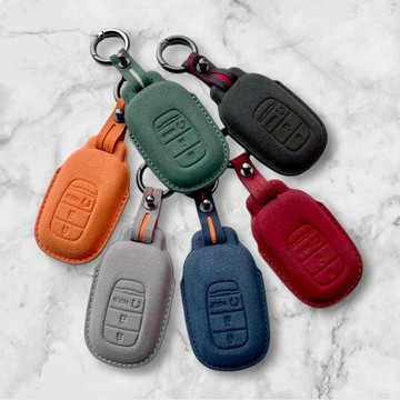 Honda 本田 HRV HR-V CRV Odyssey Fit 麂皮 鑰匙套 汽車鑰匙包