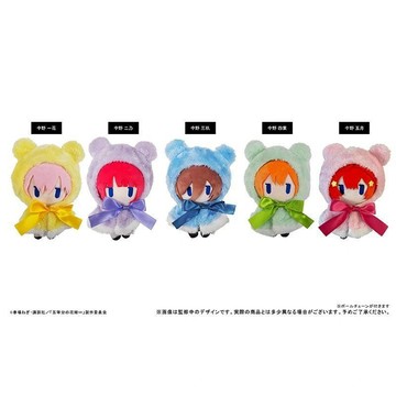 TAPIOCA 五等分的花嫁 日谷兔兔斗篷 毛絨玩偶Q版公仔娃娃 周邊