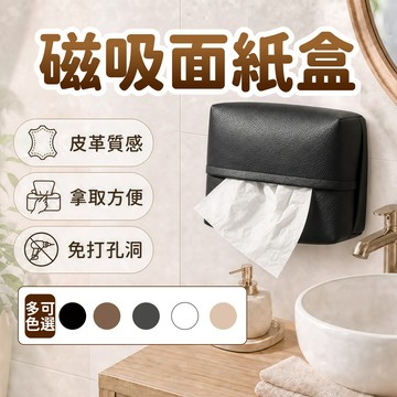 磁吸面紙盒 紙巾盒 汽車磁吸紙巾盒 車用紙巾盒 汽車磁吸衛生紙盒 吸頂面紙盒 面紙盒車用 衛生紙收納盒 不挑車型