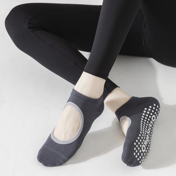 專業瑜伽襪子女防滑純棉夏季薄款不起球普拉提室內運動健身舞蹈襪