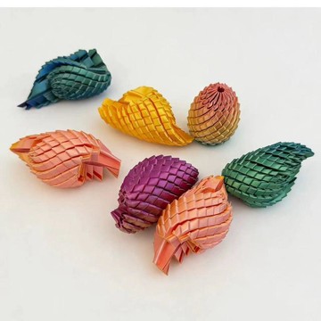 台灣發貨 龍蛋玩具 扭扭龍蛋 變形龍蛋玩具 3D打印扭扭龍蛋 鍛煉玩具 兒童玩具 益智玩具 禮物 同學禮物 交換禮物