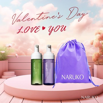 情人節快樂❤️✨有你在好安心🎁【牛爾NARUKO】控油保濕洗卸雙星組(茶樹洗卸150ml+水仙洗卸150ml+NARUKO束口袋)│生日快樂