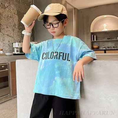 Tシャツ キッズ 半袖 夏服 韓国子供服 男の子 トップス Tシャツ カットソー 子供服 ベビー服 男児 シンプル カジュアル 可愛い おしゃれ お出かけ 小学生 新品 通販 Lineポイント最大get Lineショッピング