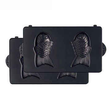 Vitantonio 鬆餅機鯛魚燒烤盤，家用DIY點心製作，不沾塗層易清洗  1個  24.5cm