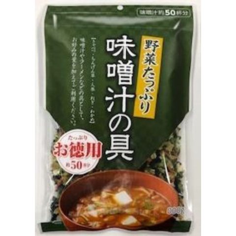 お徳用具野菜たっぷり味噌汁の具 １６０ｇ×10個セット  味噌汁の具