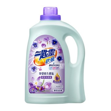 一匙靈 歡馨蝶舞紫羅蘭香超濃縮洗衣精 瓶裝2.4kg