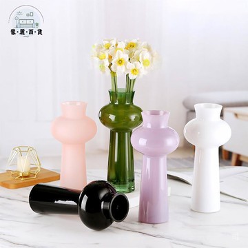 花瓶 花盆 法式浪漫中古高級感水培鮮花玻璃花瓶家居 ins小清新擺件裝飾品擺特惠/全館折扣 可開發票 s5412