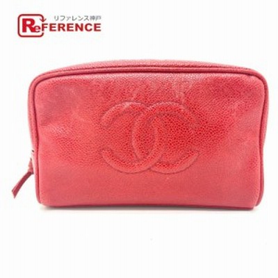新品 伊勢丹 限定 CHANEL 赤ポーチ CHANEL◇シャネル 伊勢丹限定 コスメポーチ 赤 大人気 即完売品