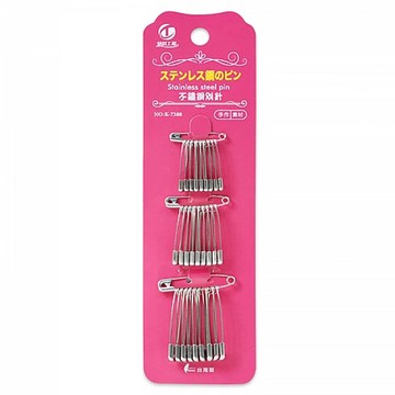 不鏽鋼別針組合30入 K-7388