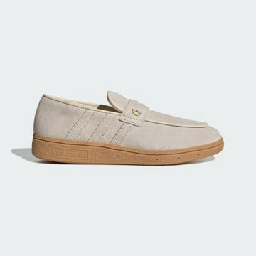 Adidas Handball Spezial Loafer W KJ0640 女 休閒鞋 樂福鞋 麂皮 奶茶 米棕