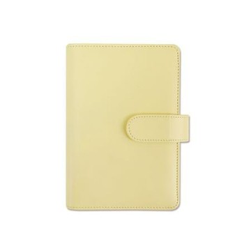 珠友Chuyu B6 6孔磁扣理財收納本/鵝黃/CB-60058-03/188x128x30mm