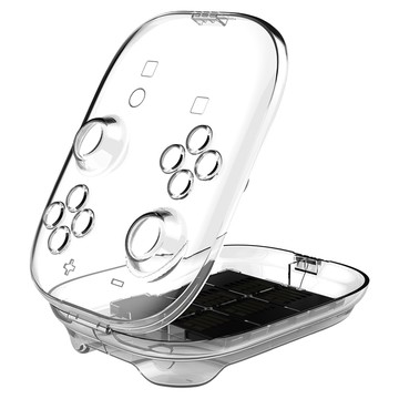 Switch 2 磁吸式透明 joycon 2 + 遊戲片收納盒 不含手把  1個  透明色  NS-C1