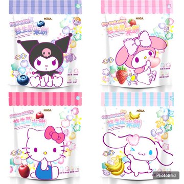 【益生菌米餅】100%台灣米製作/三麗鷗聯名/星星愛心造型『米心星』 (口味任選四包組)