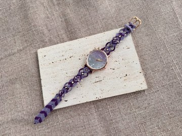 #250511 Macrame 編織 手錶