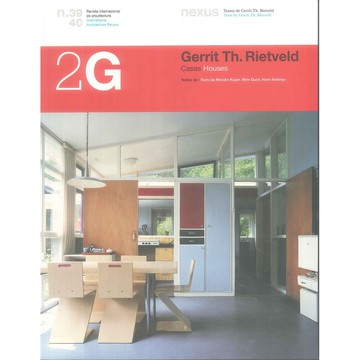 2G No. 39 40 - Gerrit Th. Rietveld -9788425220890 絕版英文設計書 [建築人設計人的店-上博圖書]