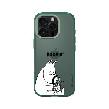 iPhone 16 Pro Clear 憂墨綠 - Moomin - 頭髮分岔了嗎？
