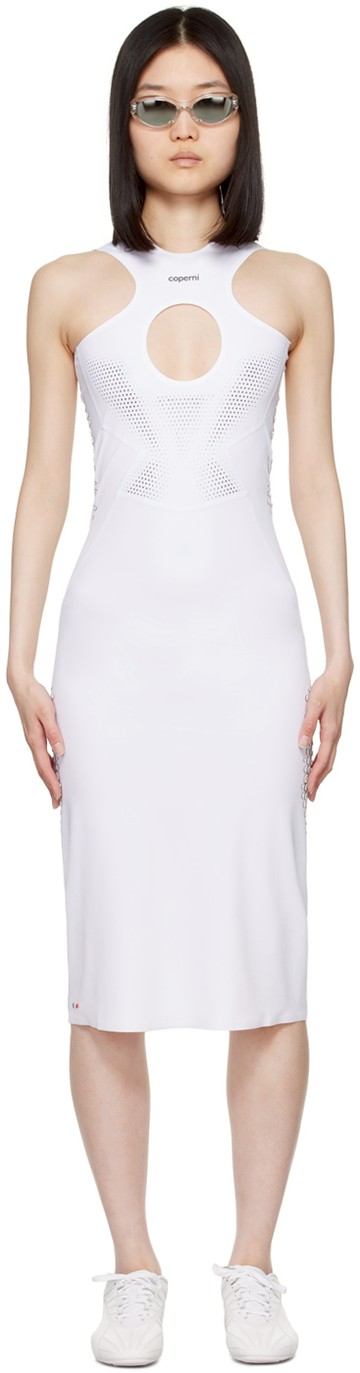 Coperni 白色 PUMA 联名连衣裙