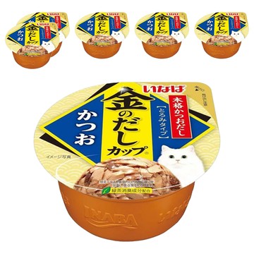 INABA CIAO 金湯杯 貓用湯罐  70g  6個  IMC-132 鰹魚