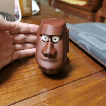 平價好物✨高品質 3D打印趣味瞪眼人偶 創意個性擺件 可愛搞怪桌面裝飾爆款家用 免運中 限時搶購