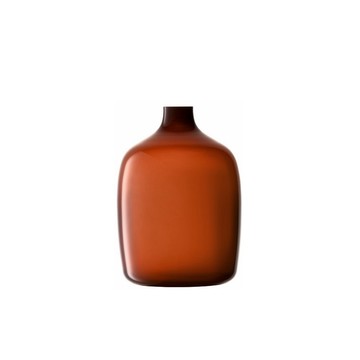 LSA VESSEL窄口花瓶H27cm-琥珀色