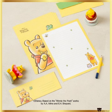 迪士尼小熊維尼信封套裝