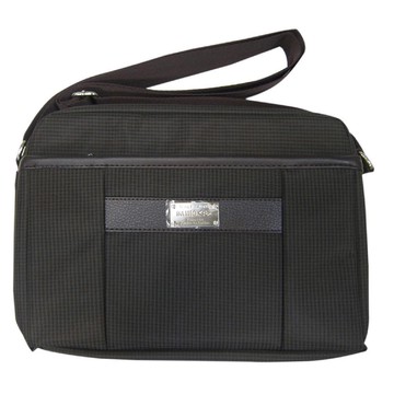 肩側包拉鍊式主袋中型容量防水尼龍布+皮革材質台灣製造品質保證隨身品肩背斜側背