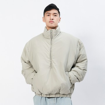 FOG Essentials Puffer Jacket 男款 女款 灰綠色 羽絨 外套 202BT224183F