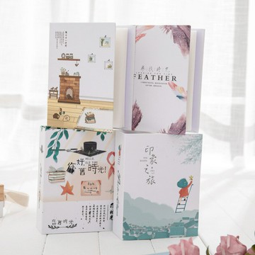 7寸100張相冊 簡易影集 插頁式 5R 小本相冊代發 學生相冊