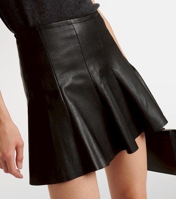 Stouls Mila leather miniskirt