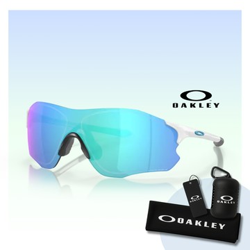 【Oakley】Evzero path 亞洲版 運動太陽眼鏡(OO9313-15 Prizm sapphire 鏡片)