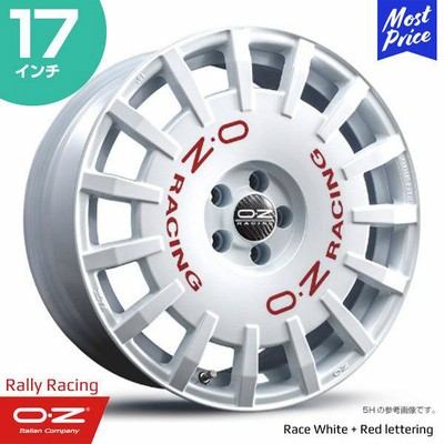 4本☆美品4H17インチOZ 面倒くさく racing X line EGO限定品オーゼット 