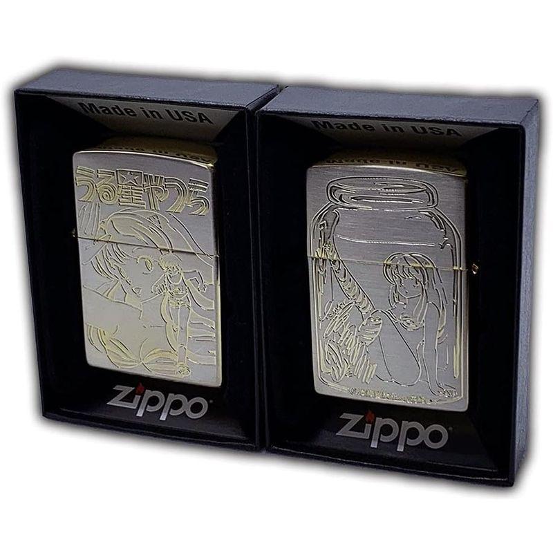 うる星やつら Zippo B柄 シルバー x ゴールド