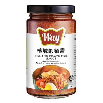 Way Sauce檳城蝦麵醬200g