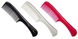 日本SRS耐熱耐藥耐用巨齒型髮梳-白色 /日本製