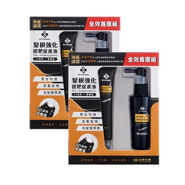 《台塑生醫》Dr's Formula 髮根強化標靶促進液(全效養護組) x2入 母親節｜生日禮物｜雙子座｜勞動節｜頭髮｜女性｜好朋友｜喜歡你｜暖心室友