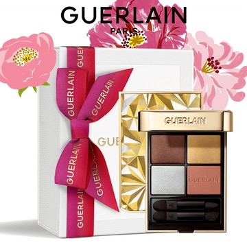 新品上市🐝【Guerlain】嬌蘭高訂深邃四色眼影盤 星芒奇想限定版｜女友禮物｜聖誕限定版