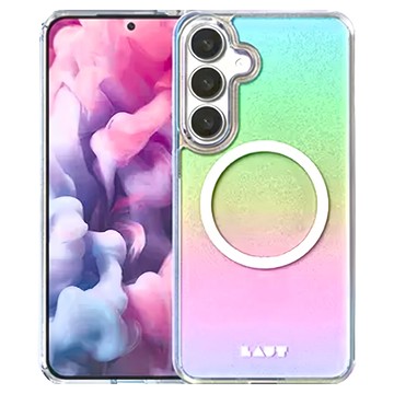 LAUT 萊德 磁吸炫彩保護殼 高透光 堅韌耐刮 全方位保護  Samsung Galaxy S25  彩透白