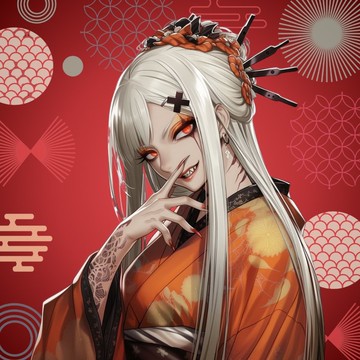 NaChi 原創貼紙【吸血鬼】