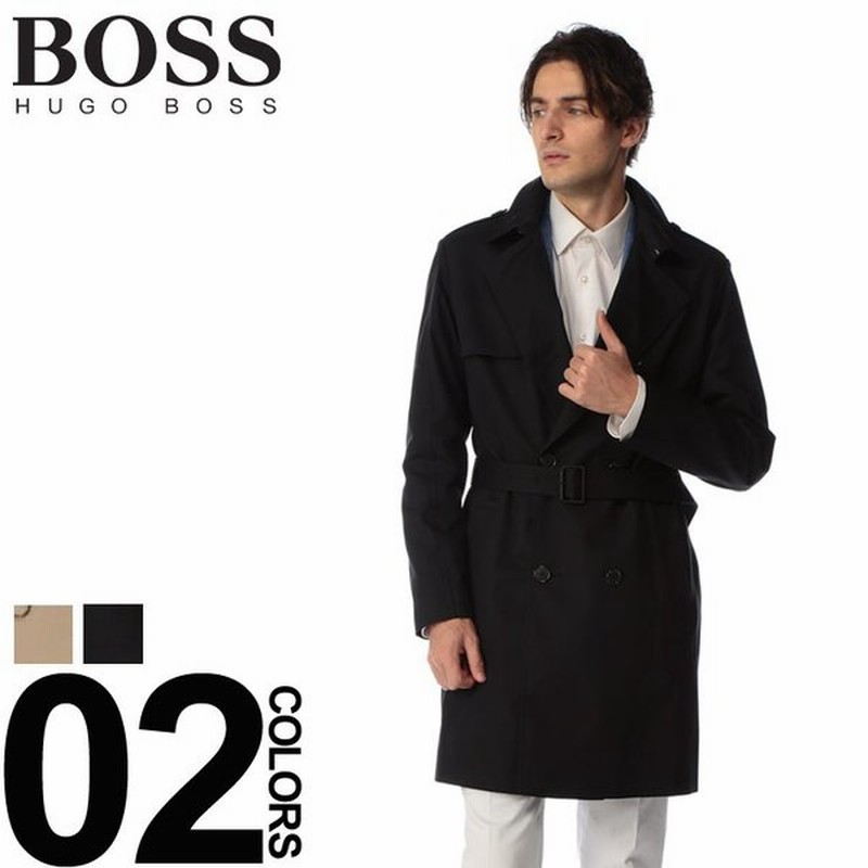 ヒューゴ ボス Hugo Boss トレンチコート ベルト ブランド メンズ ビジネス スプリングコート ダブルトレンチ Hbrmaxido9s 通販 Lineポイント最大0 5 Get Lineショッピング