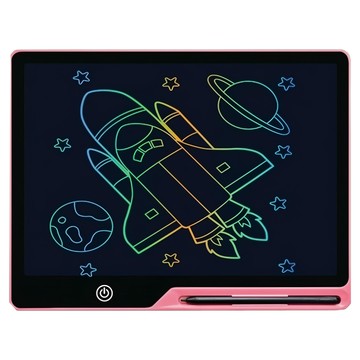 H&R 安室家 兒童畫板/手寫板/電子畫板 13吋(27 x 21 x 1cm)  粉色  RT5-2